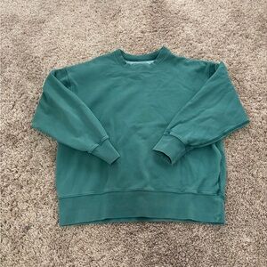 american eagle green crewneck